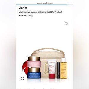 Clarins Multi Active Luxury Skincare Set